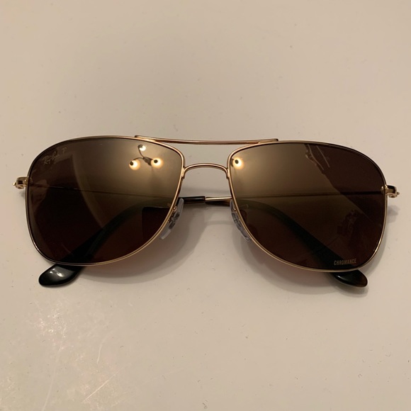 ray ban 3543 gold